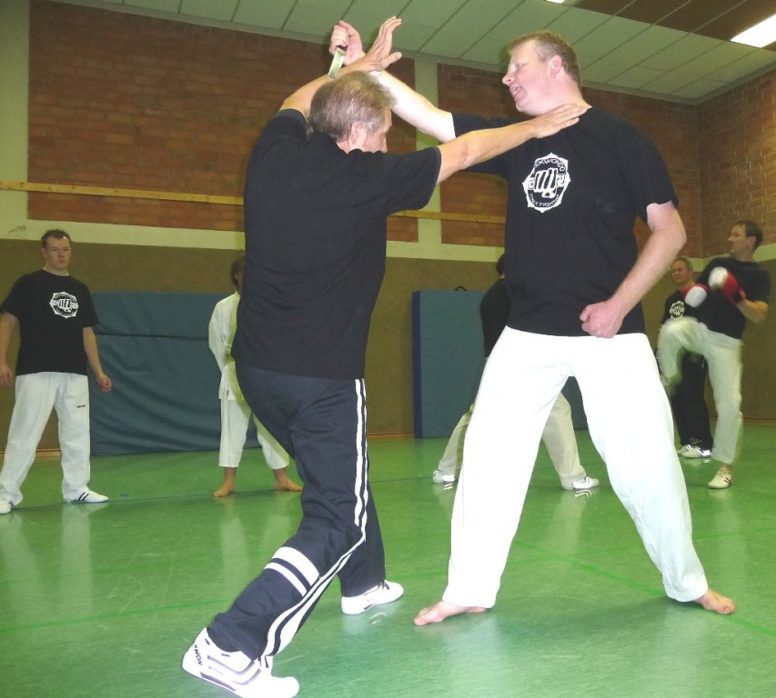 Kampfsportvorführung